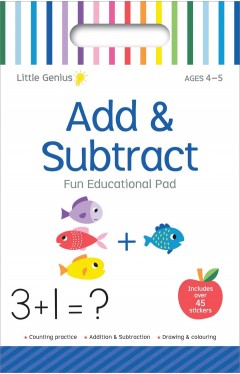 Little Genius Vol  2  Small Activity Pad   Add And Subtract